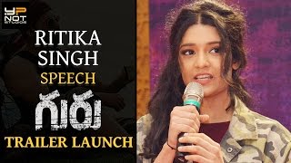 Ritika Singh at Guru trailer launch