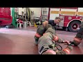 Feet First Firefighter Rescue Drag (High Heat)