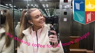 day in the life of a college student ft too much coffee | maynooth university