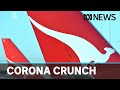 Coronavirus hits business with Qantas flagging potential job losses | ABC News