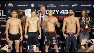 GLORY 43 New York: Official Weigh-in