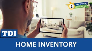 How to make a home inventory