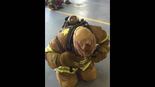 Naked SCBA Drill