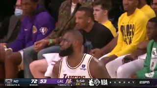 LAKERS FANS BOO LEBRON AFTER TURNOVER | Lakers vs Pelicans February 27th | 2021-22 Regular Season