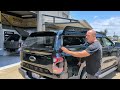 Trek4x4 - Maxliner Venture Series2 Ute Canopy fitted to Ford Ranger Next Gen. Trek4x4 Ute Drawers