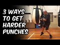 How To Get Harder Punches | How To Punch Hard Like Mike Tyson | Increase Your Punching Power