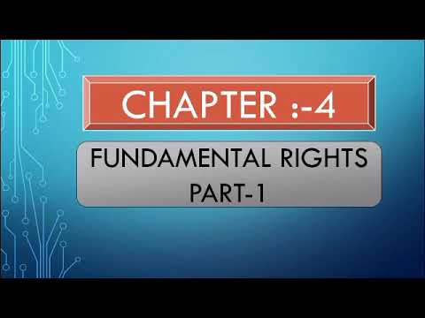 Std:-7 Subject:-Civics Chapter:-4 Fundamental Rights Part:-1......part ...