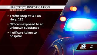 Narcotics investigation in Seneca