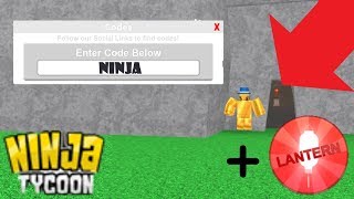 Roblox 2 player ninja tycoon codes