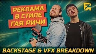 Как снимали Hostel 2028 / Рекламный Ролик в стиле Гая Ричи / Franeme Backstage