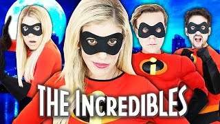 Giant Incredibles Game in Real Life to Save Game Master! | Rebecca Zamolo