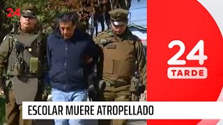 Consumió cocaína: chofer que atropelló a escolar quedó en prisión preventiva | 24 Horas TVN Chile