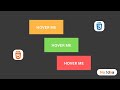 Creative HTML CSS Button Hover Animation Effects. HTML, CSS Only