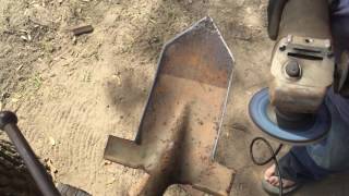 Making a metal detecting digging shovel!