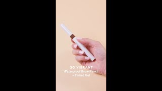 Artistry Go Vibrant Waterproof Brow Pencil + Tinted Gel