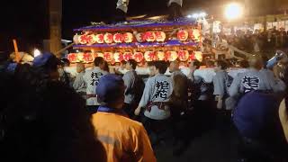 飯坂八幡神社例大祭 2017  宮入り 梍花 自分の町内に、戻る