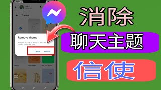 如何删除 Messenger 中的主题 | 删除 Facebook Messenger 中的主题