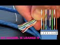 How To Make RJ45 CAT6  Network Patch Cables by leangz IT