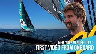 First  from onboard! - New York Vendée Race - Day 1