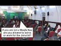 If you are not a Waqfe Nau are you allowed to serve or work for the Jama'at?