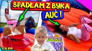 SPADŁAM Z BYKA 🩹 OSTATNI SPADNIE WYGRYWA CHALLENGE 🐂 Najgorsze Milka Secret Box💜 Marivo Vlog #50