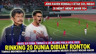 🔴 MENYERANG BERKELAS EROPA !! Hasil Uji Coba Timnas Indonesia U-20 | Jelang Laga Piala Asia U20 2025