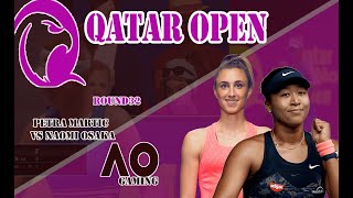 Petra Martic    vs Naomi Osaka       🏆 ⚽ Qatar  Open (02/13/2024) 🎮 gameplay AO  2