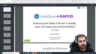 AutoGluon + Nvidia Rapids-Advancing the State of the Art in AutoML,Now 10x Faster with NVIDIA RAPIDS