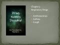 Drug Names Decoded - Chapter 3 Respiratory