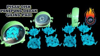 PISAU DISK CRUISER PENEPUNG DEDAK PADI#giling#padi#viral#petani #indonesia#ponorogo#piringan#Sekam