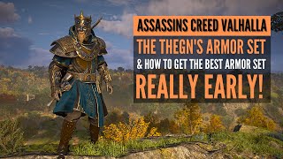 Assassins Creed Valhalla Best Armor Set In The Game & How To Get It Really Early (Thegn's Armor Set)
