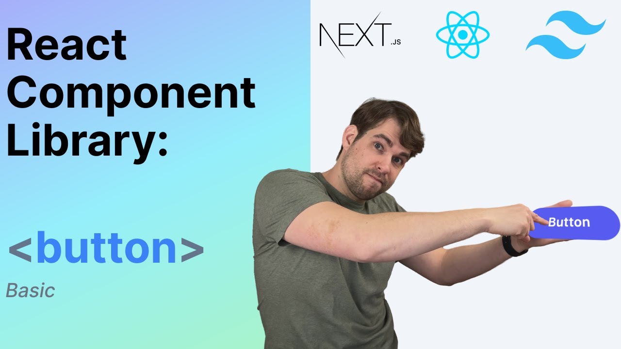 Basic Button: Build A React Component Library With Tailwind CSS ...