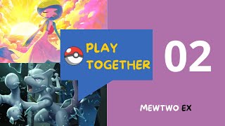 PLAYTOGETHER-02-Mewtwo EX. Pokemon Pocket.