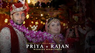 Rajat + Priya Trailer || Best Wedding Highlights || Wedding filmywala | india