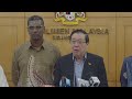 Sidang Media oleh YB Lim Guan Eng, Ahli Parlimen Bagan | 8 Jun 2023