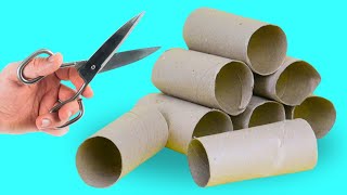 18 Maneiras Geniais de Reutilizar Rolos de Papel Higiênico para o Natal! 🎄♻️