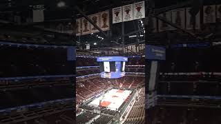 View from the upper level at united Center