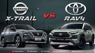 2022 Toyota RAV4 vs 2022 Nissan X-Trail (Rogue for the American market)