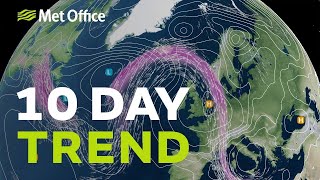 Ten Day Trend - Spring sunshine on the way but how warm will it get?