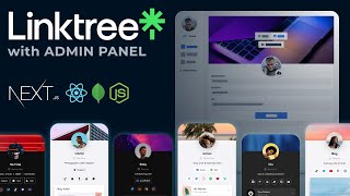 Build fullstack Linktree clone with Next.js, tailwind and mongodb