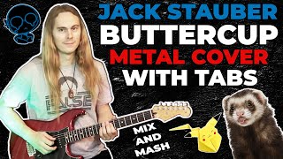 Buttercup Mix And Mash | METAL COVER + TABS | Jack Stauber | Andrew Soto