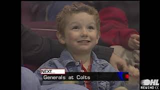 OHL Rewind - Friday Night Hockey: Oshawa Generals @ Barrie Colts - April  4th, 1999