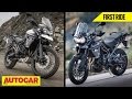 2015 Triumph Tiger 800 XR & 800 XC | First Ride Video Review | Autocar India