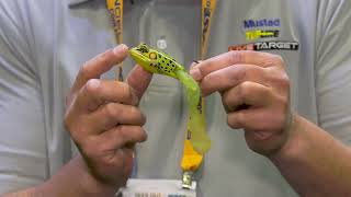 ABA ICAST 22 Bret Amundson with new baits from Live Target