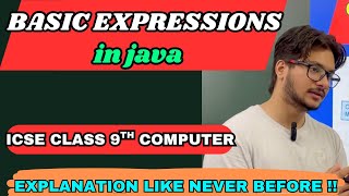 Basic expressions in java|mathematical to Java expressions conversion|ICSE Computer theory java 9,10
