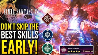 Totally Get The Best Early Skills in Final Fantasy 16 & End Game Eikons are Insane (FF16 Tips )