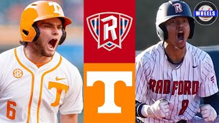 Radford vs #2 Tennessee (INSANE!) | 2025 College Baseball Highlights