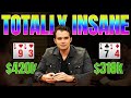 MANIAC GAMBLES BIG in $433,000 Pot!!!