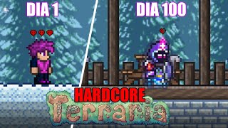 Desafío Máximo en Terraria: 100 Días en Modo Hardcore