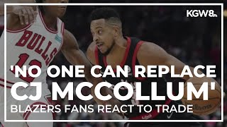 Blazers fans react to CJ McCollum being traded